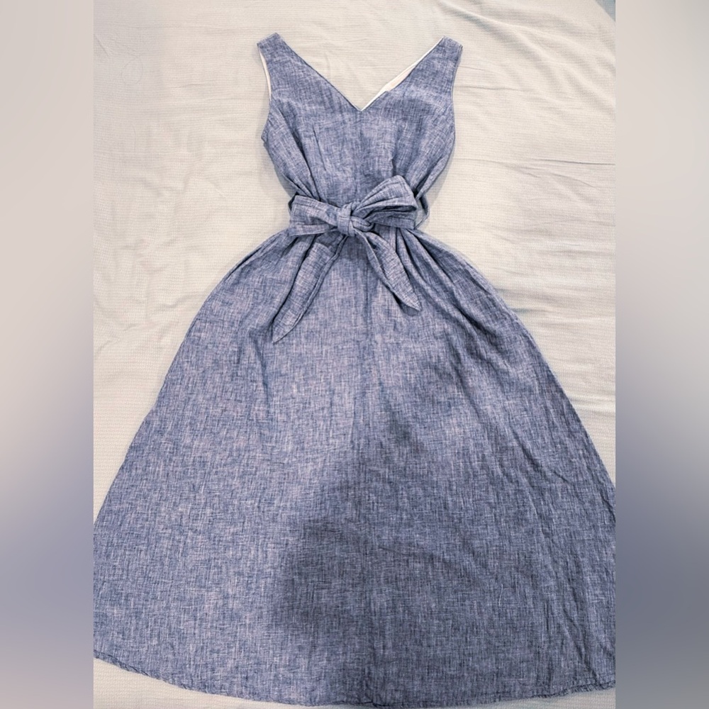 Mango Maxi linen Dress